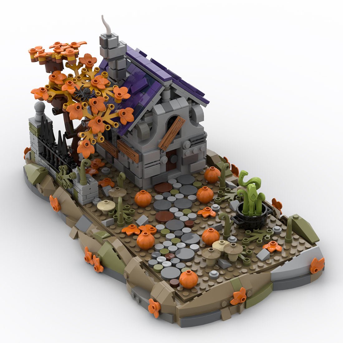 MOC - 118096 Witch House Klemmbausteine - LesDiy - Klemmbausteine