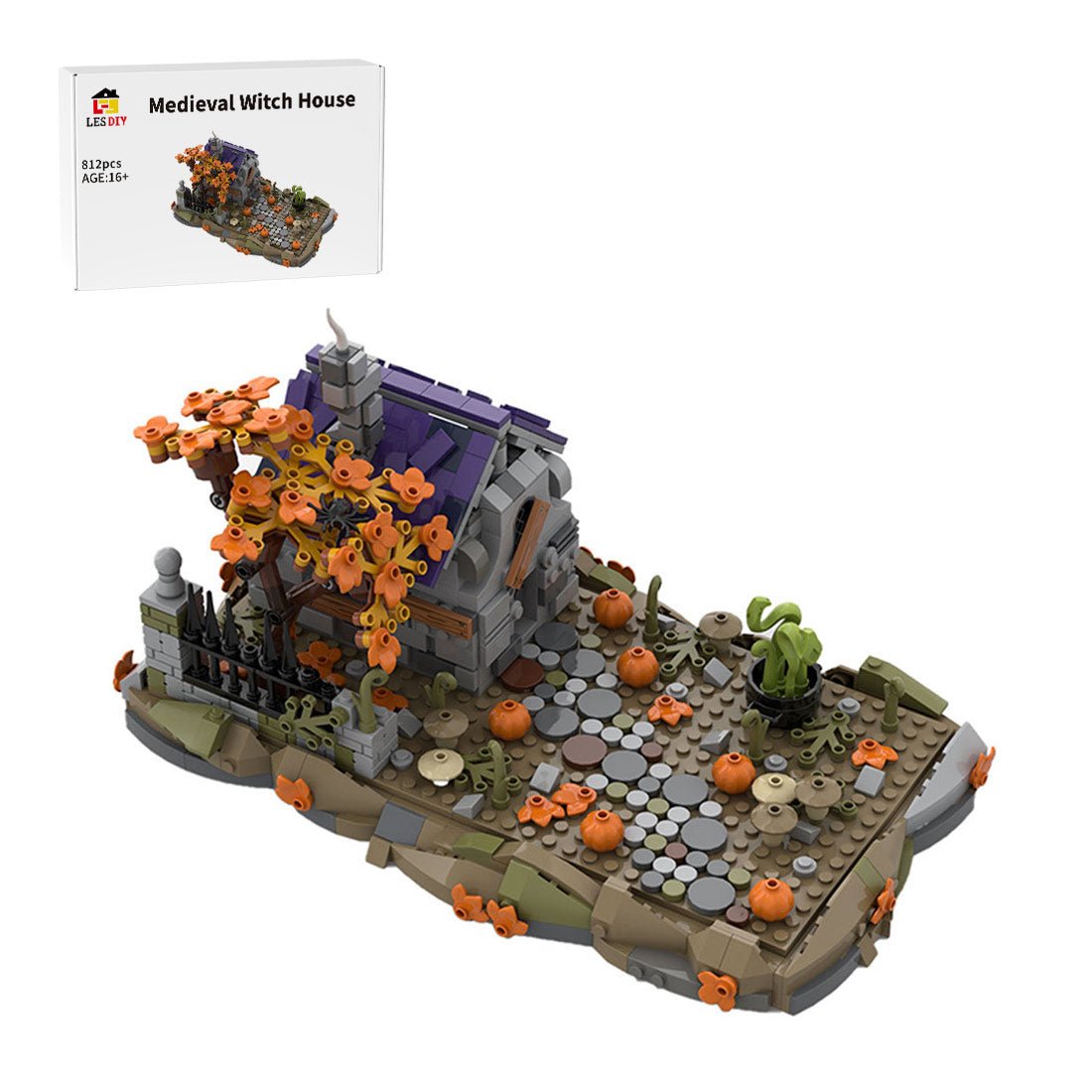 MOC - 118096 Witch House Klemmbausteine - LesDiy - Klemmbausteine