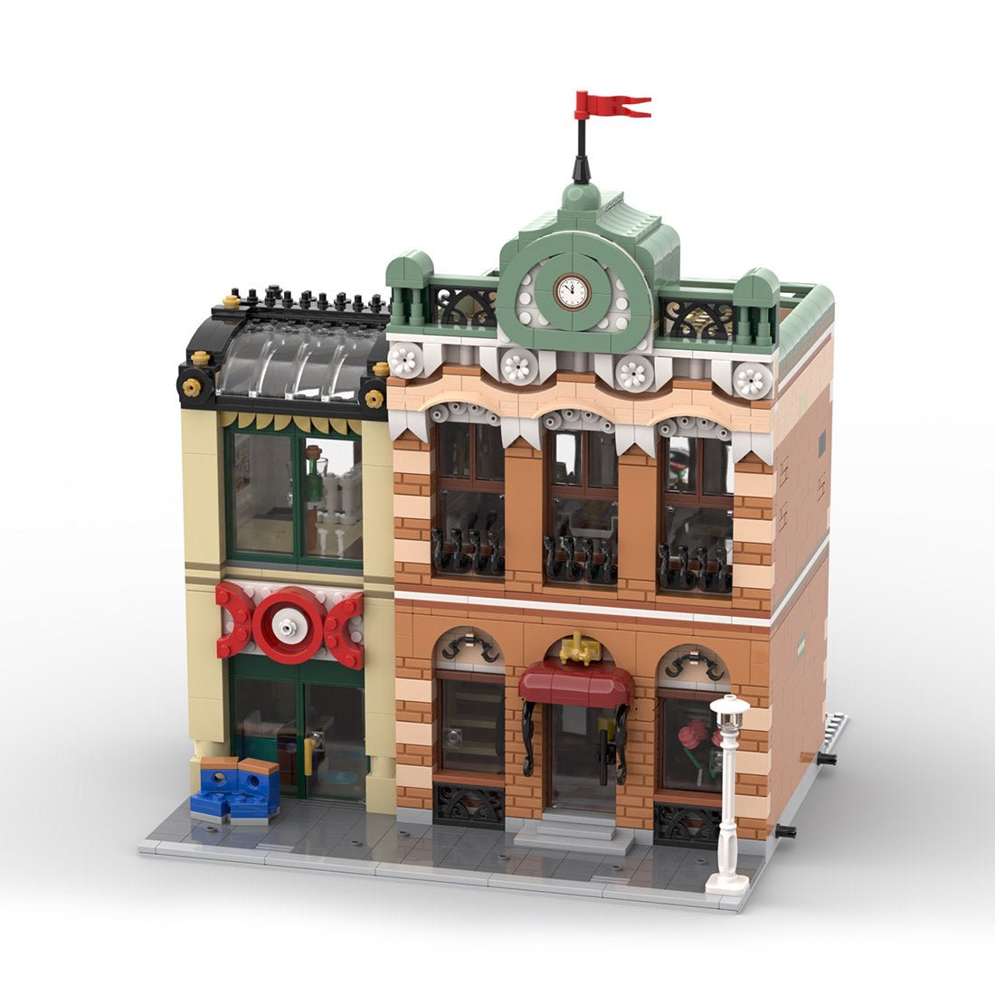 MOC - 123143 Royal Crown Exhibition Klemmbausteine - LesDiy - Klemmbausteine