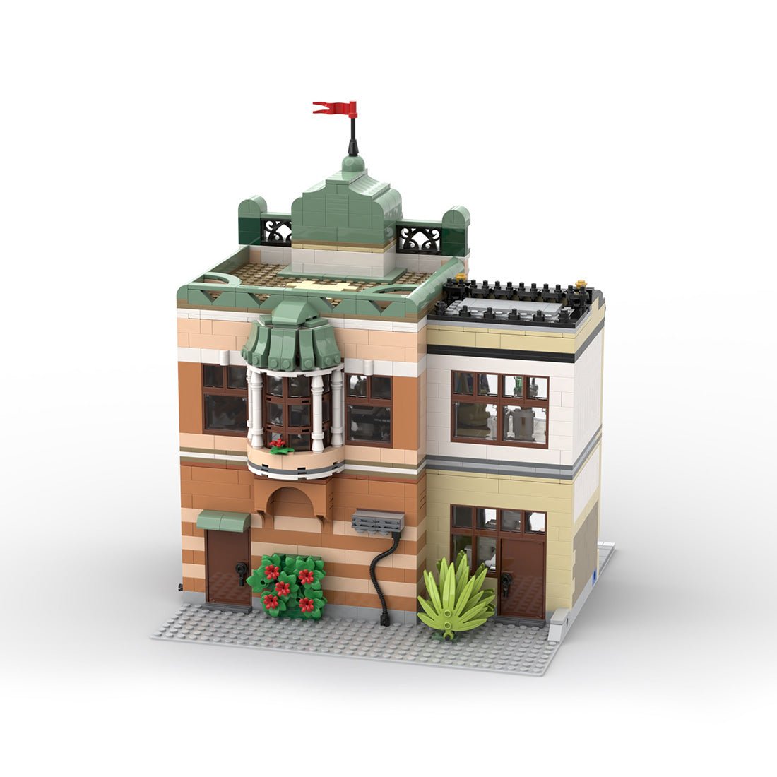MOC - 123143 Royal Crown Exhibition Klemmbausteine - LesDiy - Klemmbausteine