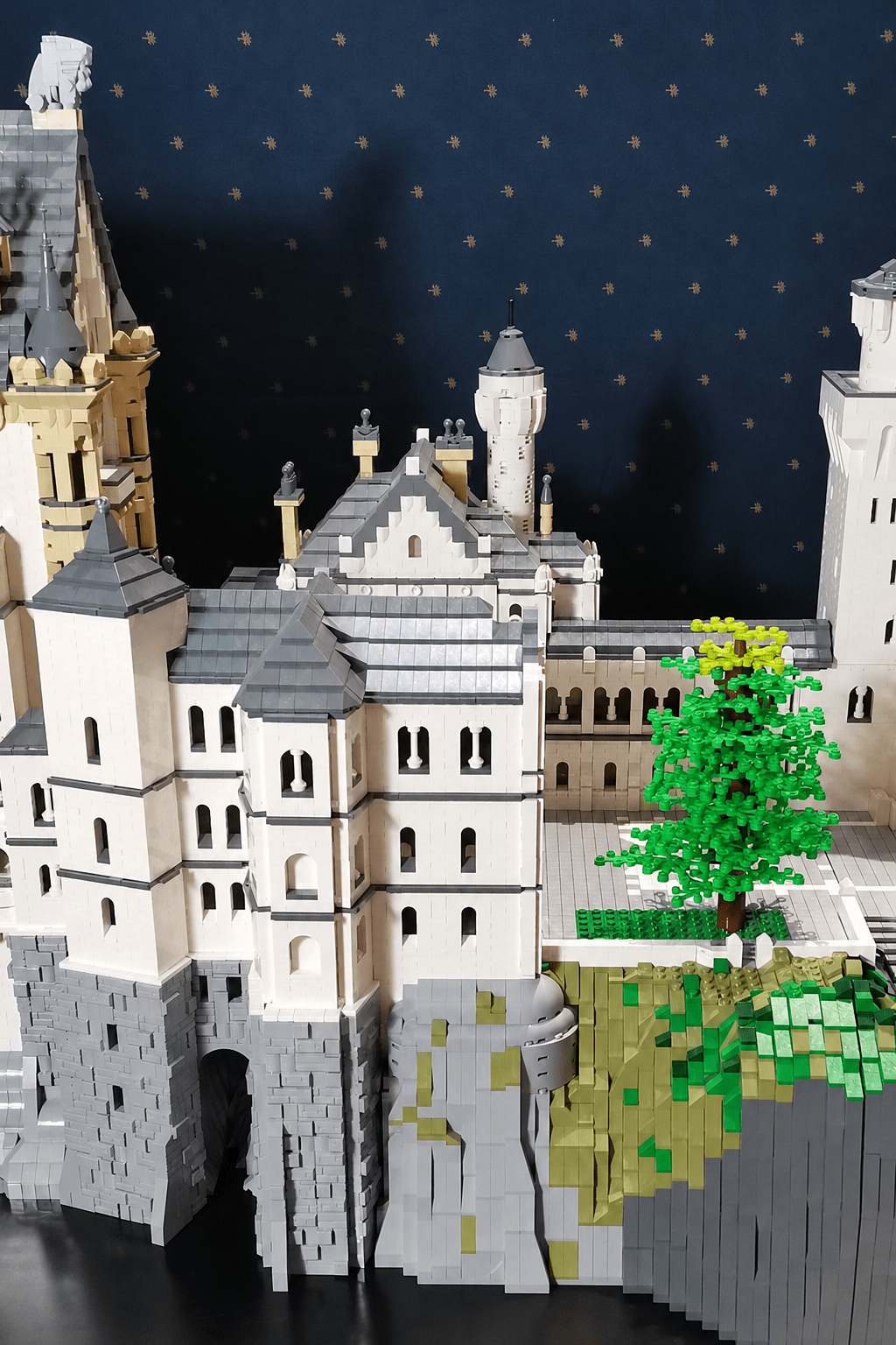 MOC - 123380 Germany Neuschwanstein Schloss Klemmbausteine - LesDiy - Klemmbausteine