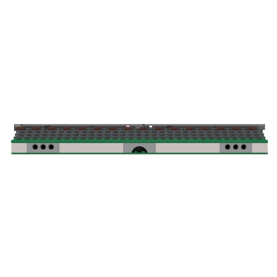 MOC - 124104 MILS ballasted R40 Curve Klemmbausteine - LesDiy - Klemmbausteine