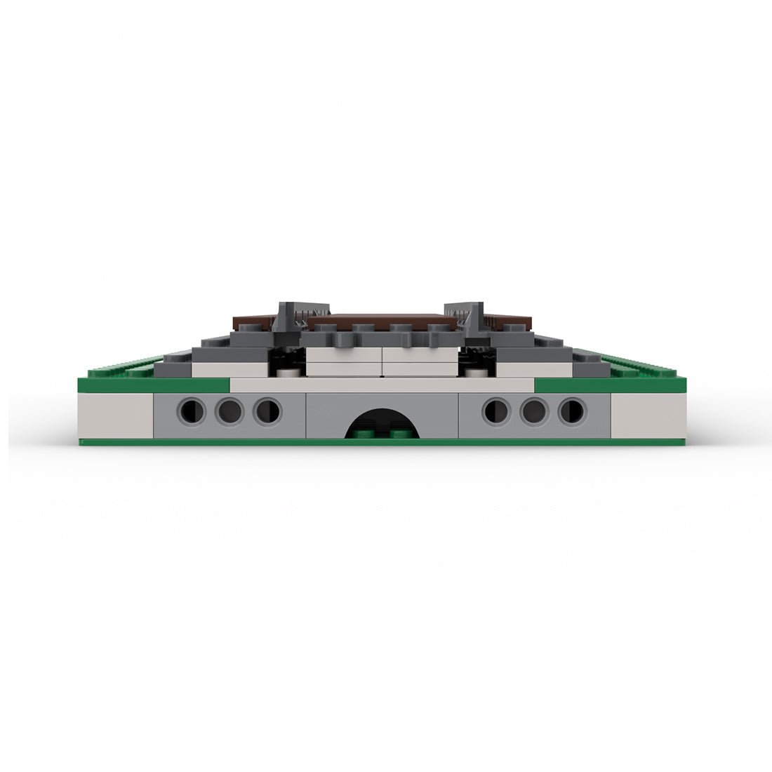 MOC - 124104 MILS ballasted R40 Curve Klemmbausteine - LesDiy - Klemmbausteine