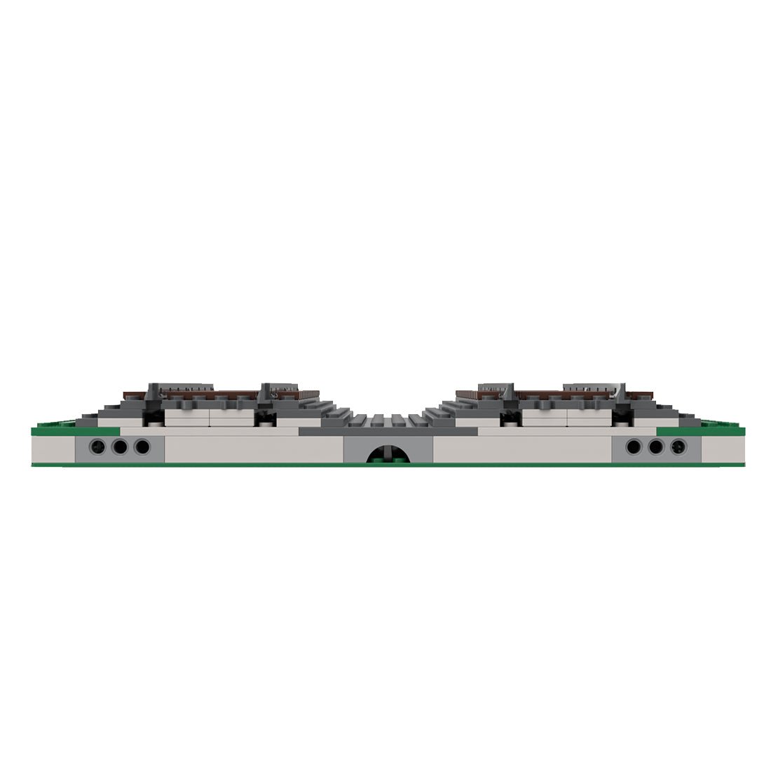 MOC - 124104 MILS ballasted R40 Curve Klemmbausteine - LesDiy - Klemmbausteine