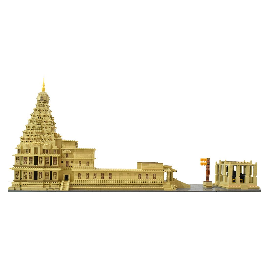 MOC - 124229 Tanjore Brihadeeswara temple - LesDiy - Klemmbausteine