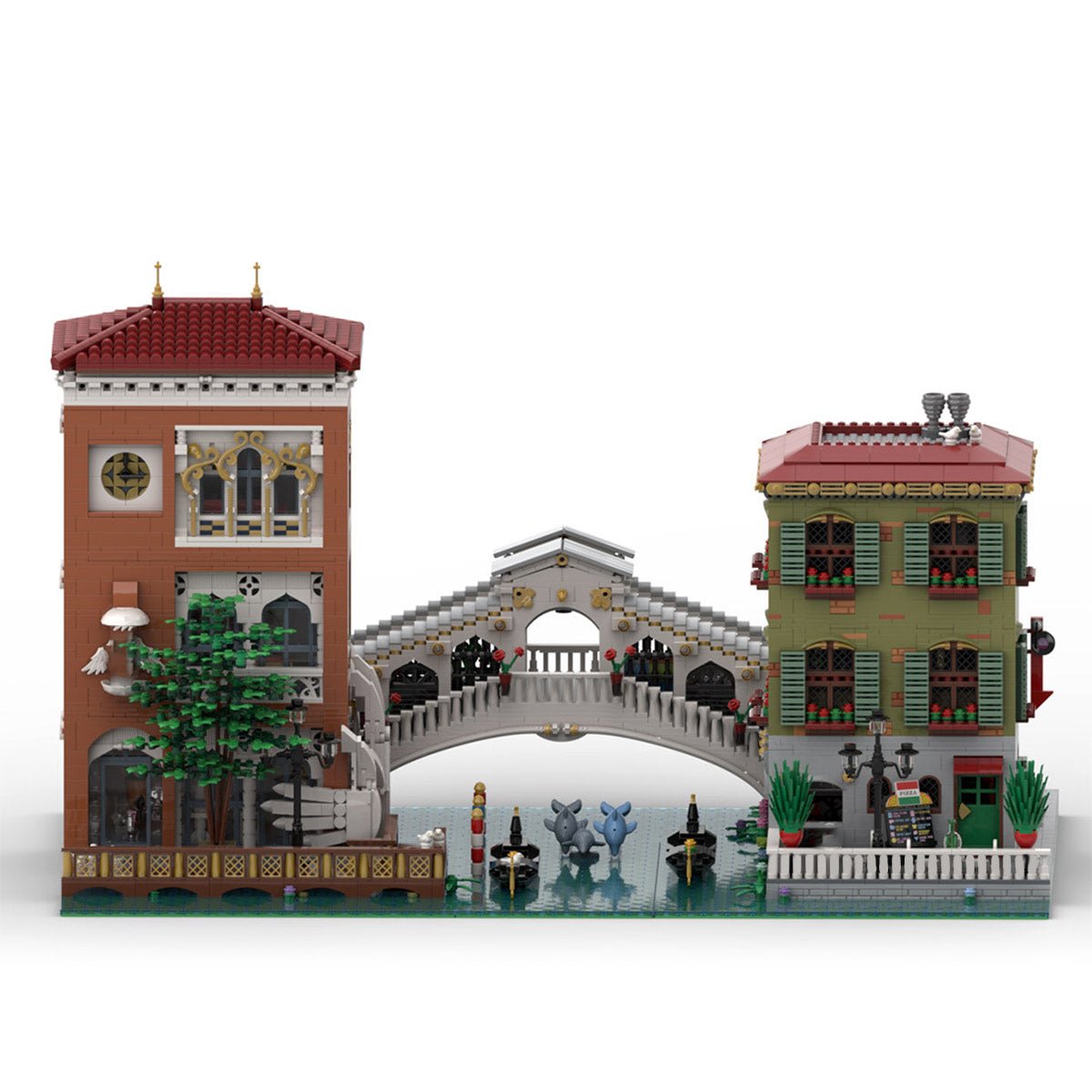 MOC - 125784 Canal Grande Venedig Klemmbausteine - LesDiy - Klemmbausteine