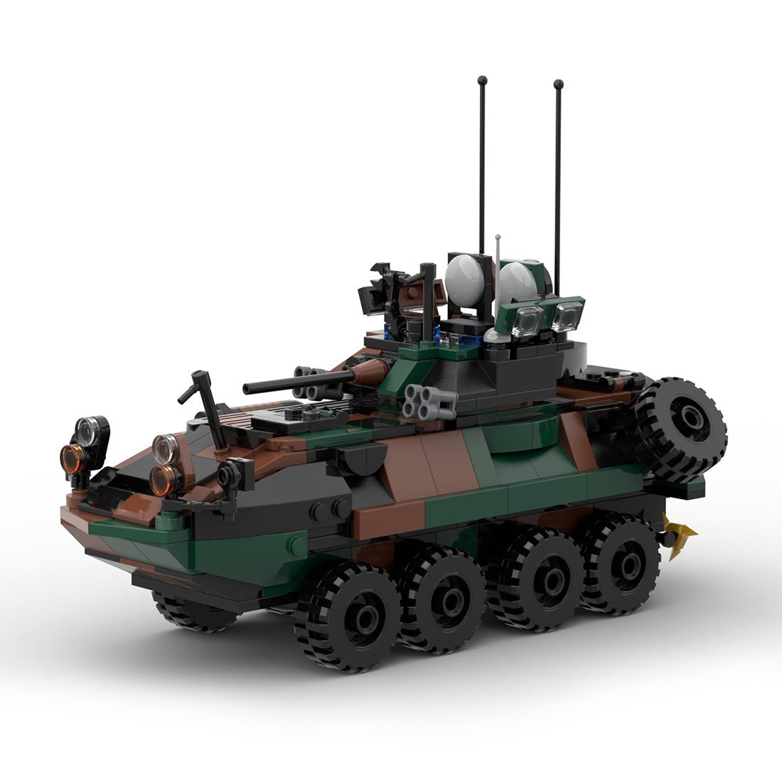 Mocsage MOC - 126469 DIY Assembly LAV - 25 Infantry Fighting Vehicle Klemmbausteine - LesDiy - Klemmbausteine