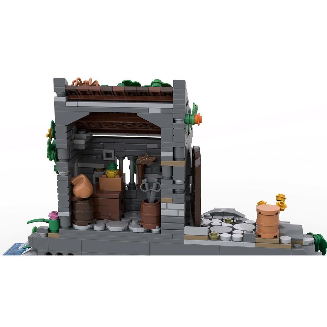 MOC - 128398 Pirate Van Dyke's Island (Compact Version) - LesDiy - Klemmbausteine
