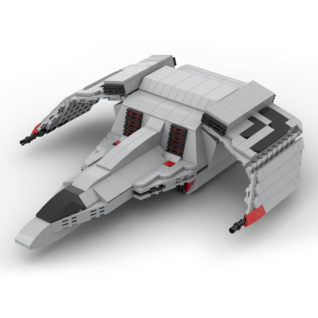 MOC - 129404 Wing Commander F - 107 Black Lance Klemmbausteine - LesDiy - Klemmbausteine
