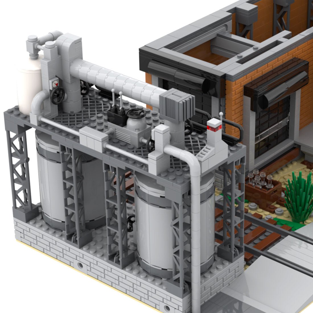MOC - 129708 Big Cola Factory Klemmbausteine - LesDiy - Klemmbausteine