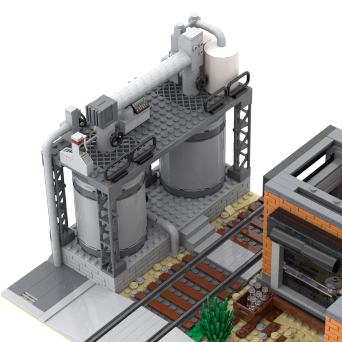 MOC - 129708 Big Cola Factory Klemmbausteine - LesDiy - Klemmbausteine