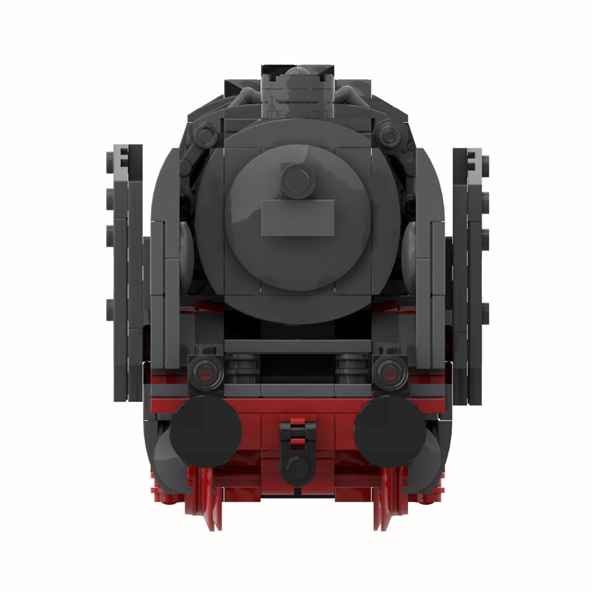 MOC - 129996 DR - Baureihe 50 - War Locomotive Wehrmacht WWII (8w) Klemmbausteine - LesDiy - Klemmbausteine