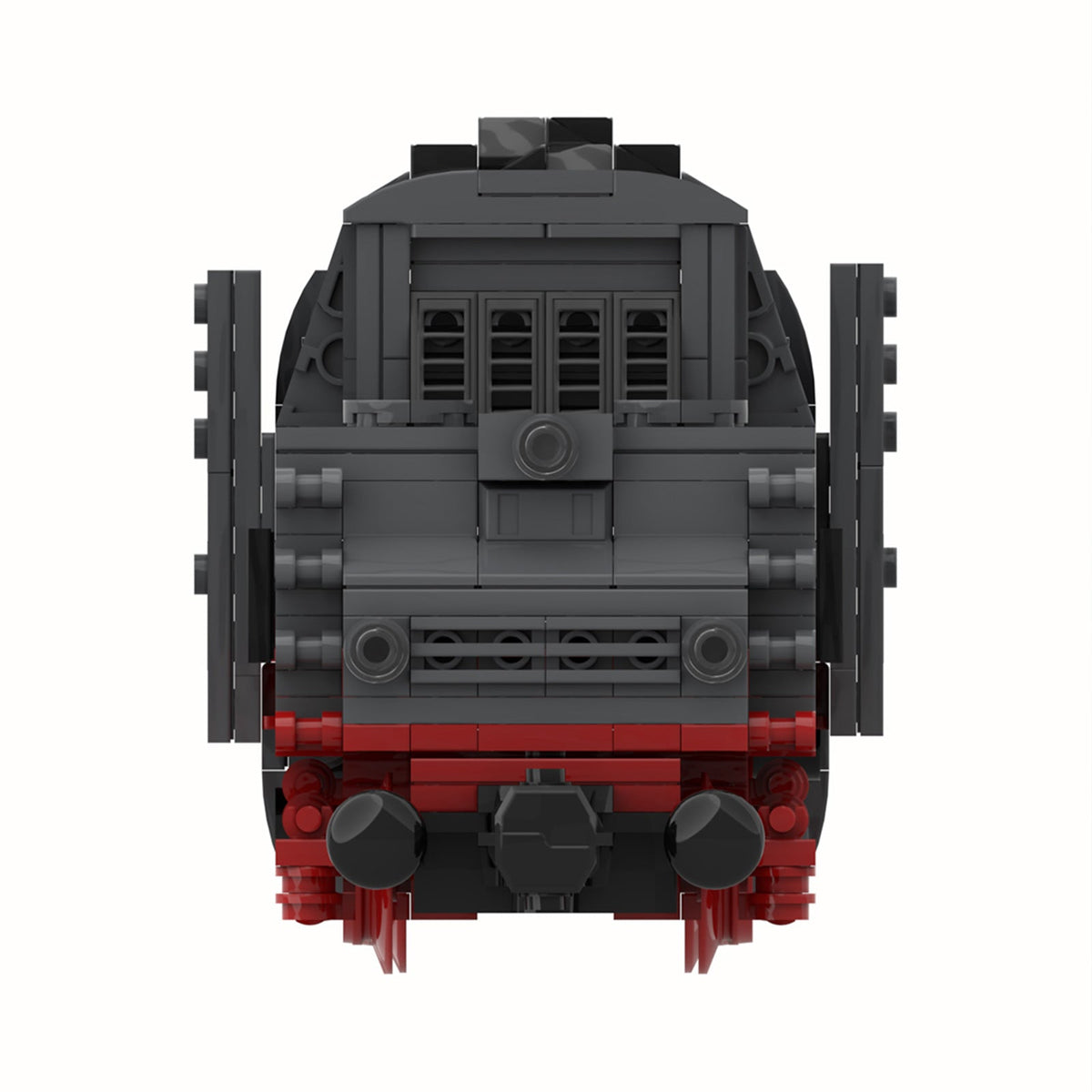 MOC - 129996 DR - Baureihe 50 - War Locomotive Wehrmacht WWII (8w) Klemmbausteine - LesDiy - Klemmbausteine