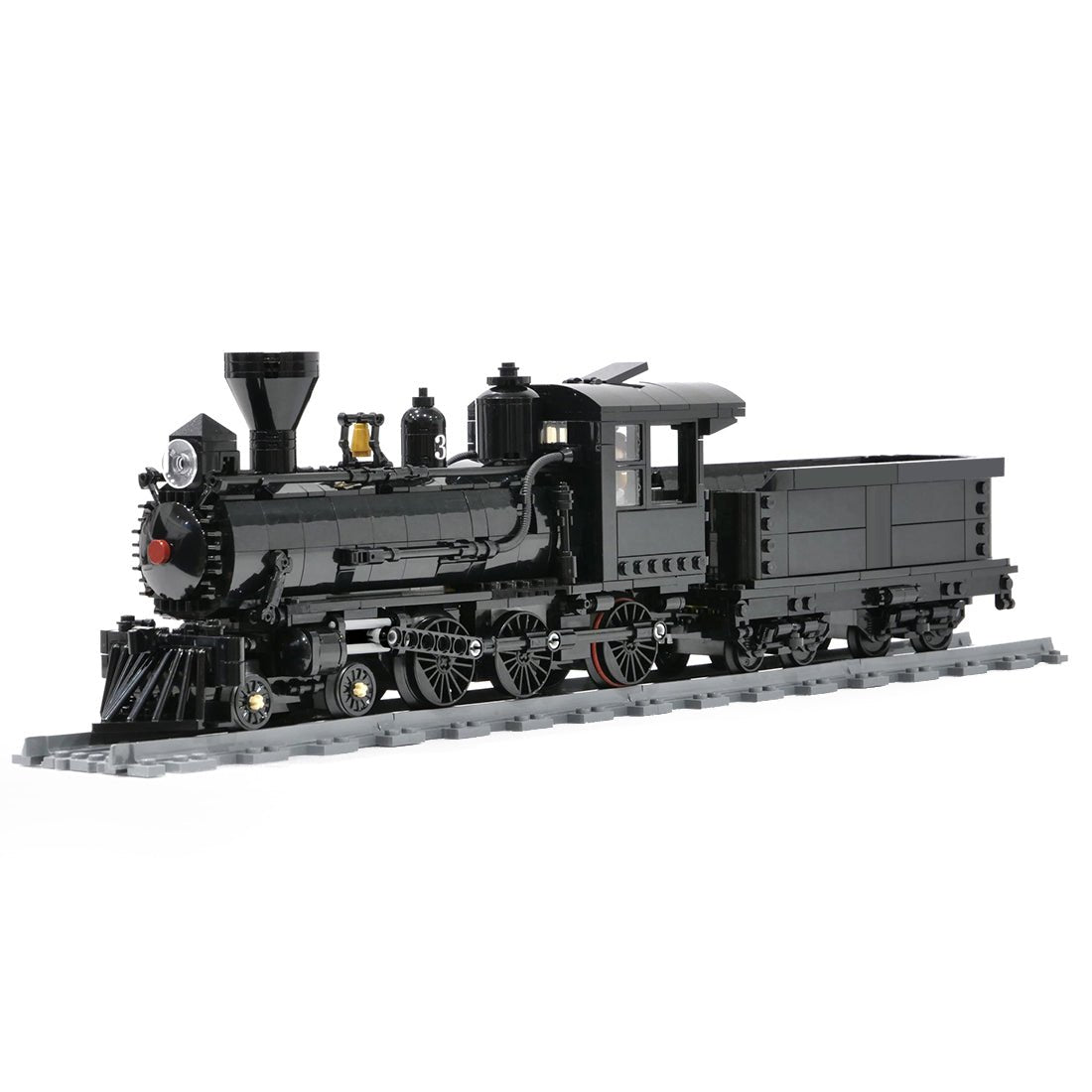 MOC - 130550 Sierra Railway No. 3 Locomotive - LesDiy - Klemmbausteine