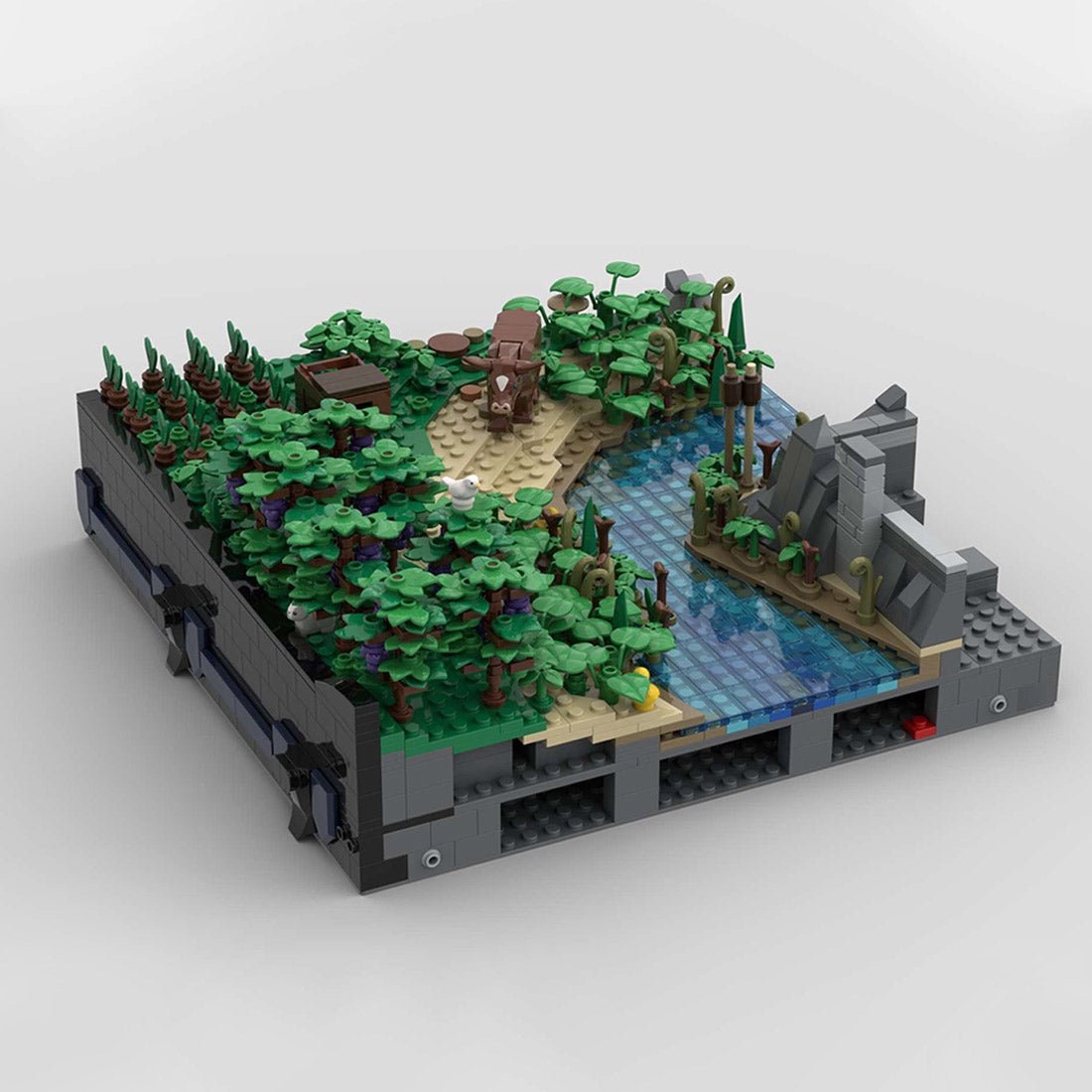 MOC - 131110 B4 - Ufer Klemmbausteine - LesDiy - Klemmbausteine