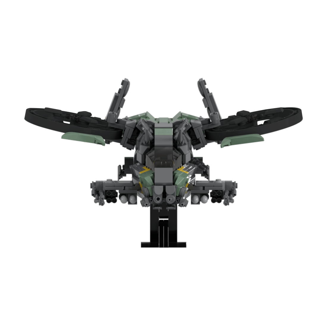 MOC - 134407 Avatar 2 Kestrel Gunship Klemmbausteine - LesDiy - Klemmbausteine