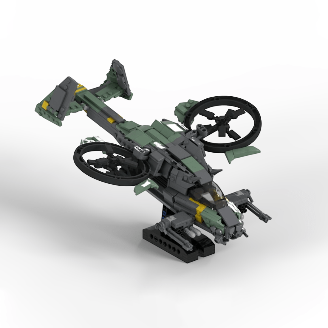 MOC - 134407 Avatar 2 Kestrel Gunship Klemmbausteine - LesDiy - Klemmbausteine