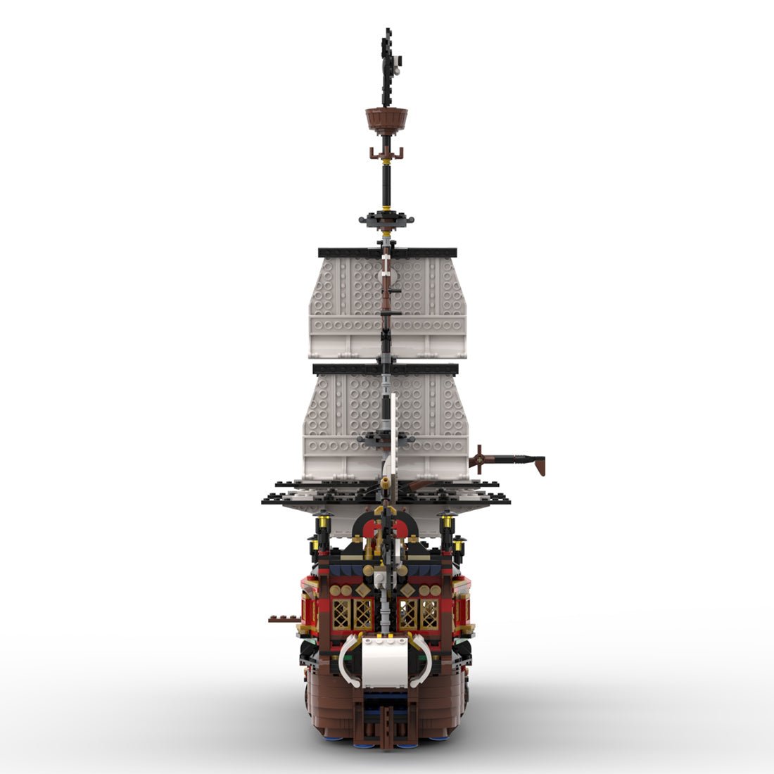 MOC - 134441 Pirates Battleship Klemmbausteine - LesDiy - Klemmbausteine