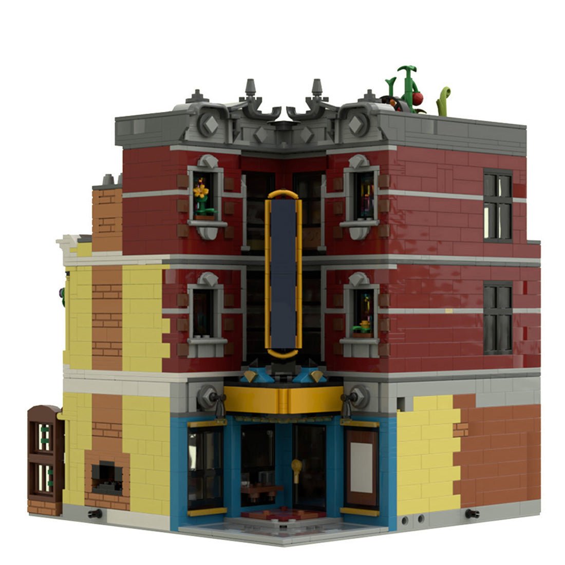 MOC - 135741 Inverted Jazz Club Klemmbausteine - LesDiy - Klemmbausteine