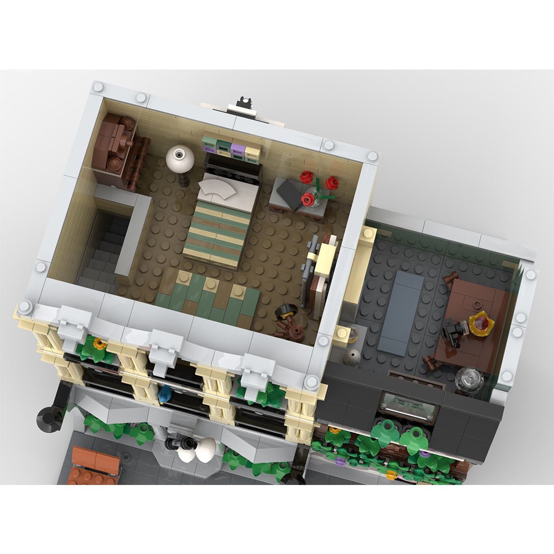 MOC - 138339 Call Center – Alternativer Aufbau der 10278 Polizeistation Klemmbausteine - LesDiy - Klemmbausteine