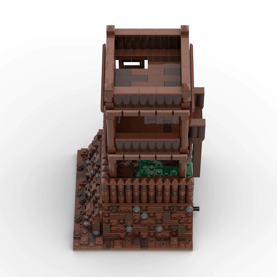MOC - 139859 Roman Field Camp Corner Modular Tower Klemmbausteine - LesDiy - Klemmbausteine