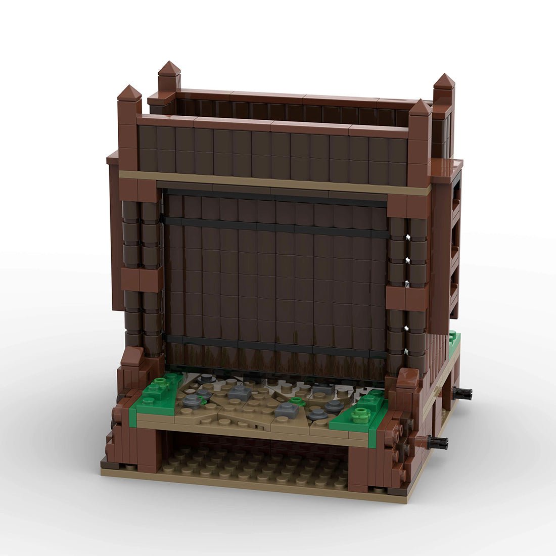 MOC - 139859 Roman Field Camp Gate Klemmbausteine - LesDiy - Klemmbausteine