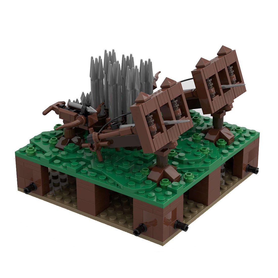 MOC - 139859 Roman Field Camp Siege Weapons Klemmbausteine - LesDiy - Klemmbausteine