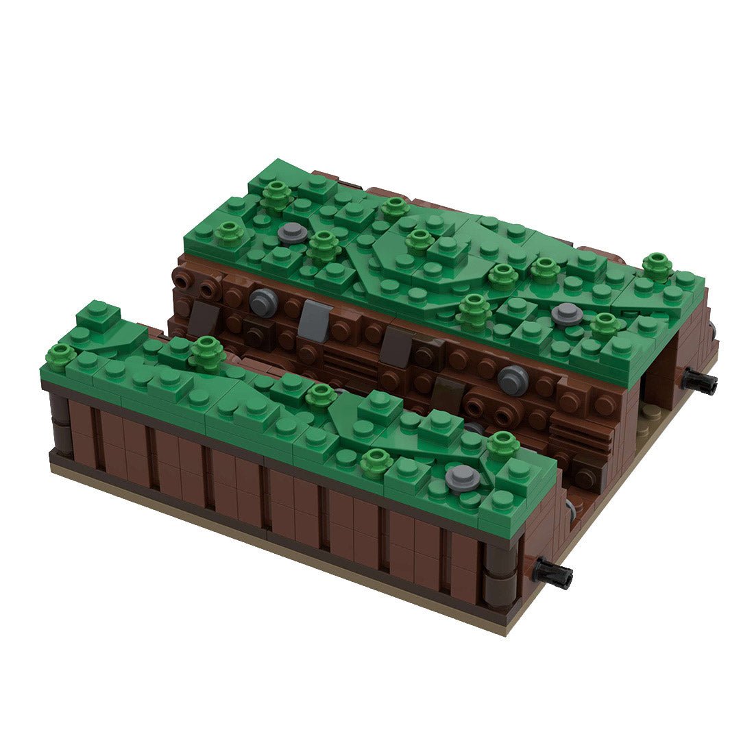MOC - 139859 Roman Field Camp Straight Ditch Klemmbausteine - LesDiy - Klemmbausteine