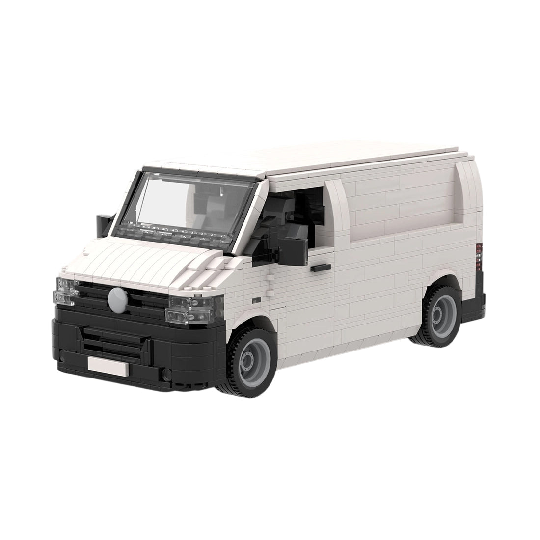 MOC-142701 VW T5 Transporter Klemmbausteine-LesDiy-Klemmbausteine