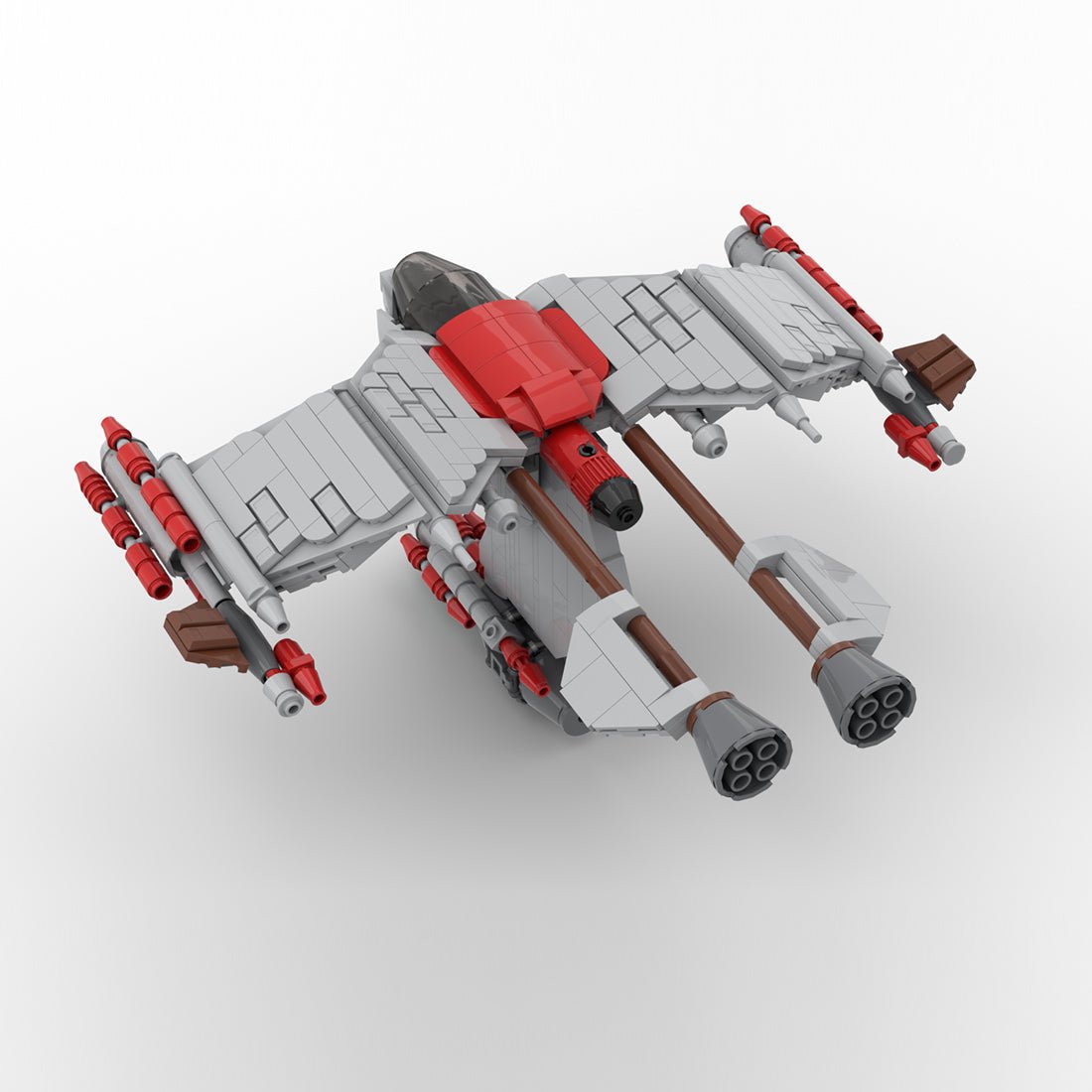 MOC-142914 Terran Wraith Klemmbausteine-LesDiy-Klemmbausteine