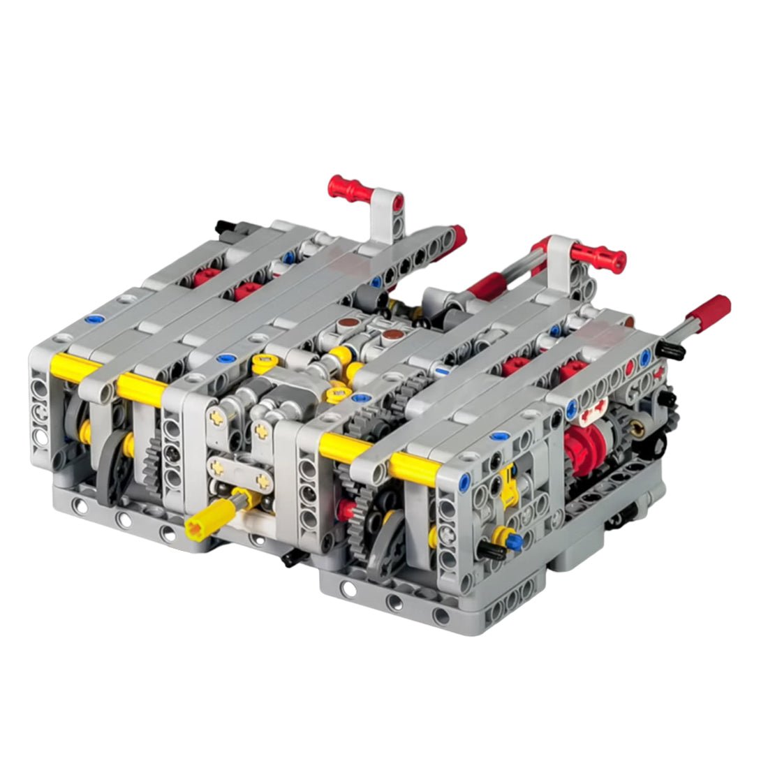 MOC - 14405 Sequentielles Doppelkupplungsgetriebe (DSG) 8 - Gang - Motor - LesDiy - Klemmbausteine
