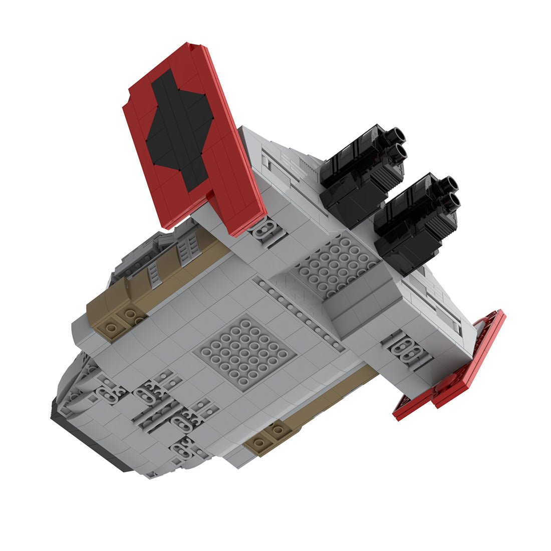 MOC - 144321 Terran Valkyrie Klemmbausteine - LesDiy - Klemmbausteine