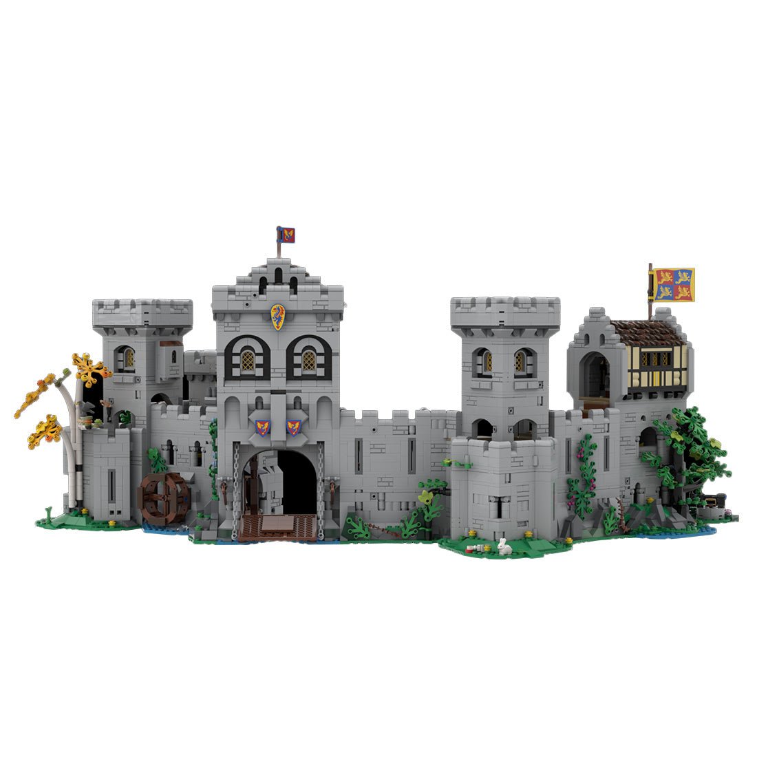 MOC - 144534 Knight's Castle Klemmbausteine - LesDiy - Klemmbausteine