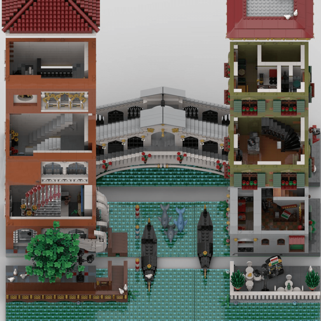 MOC - 147560 Venice Finale Klemmbausteine - LesDiy - Klemmbausteine