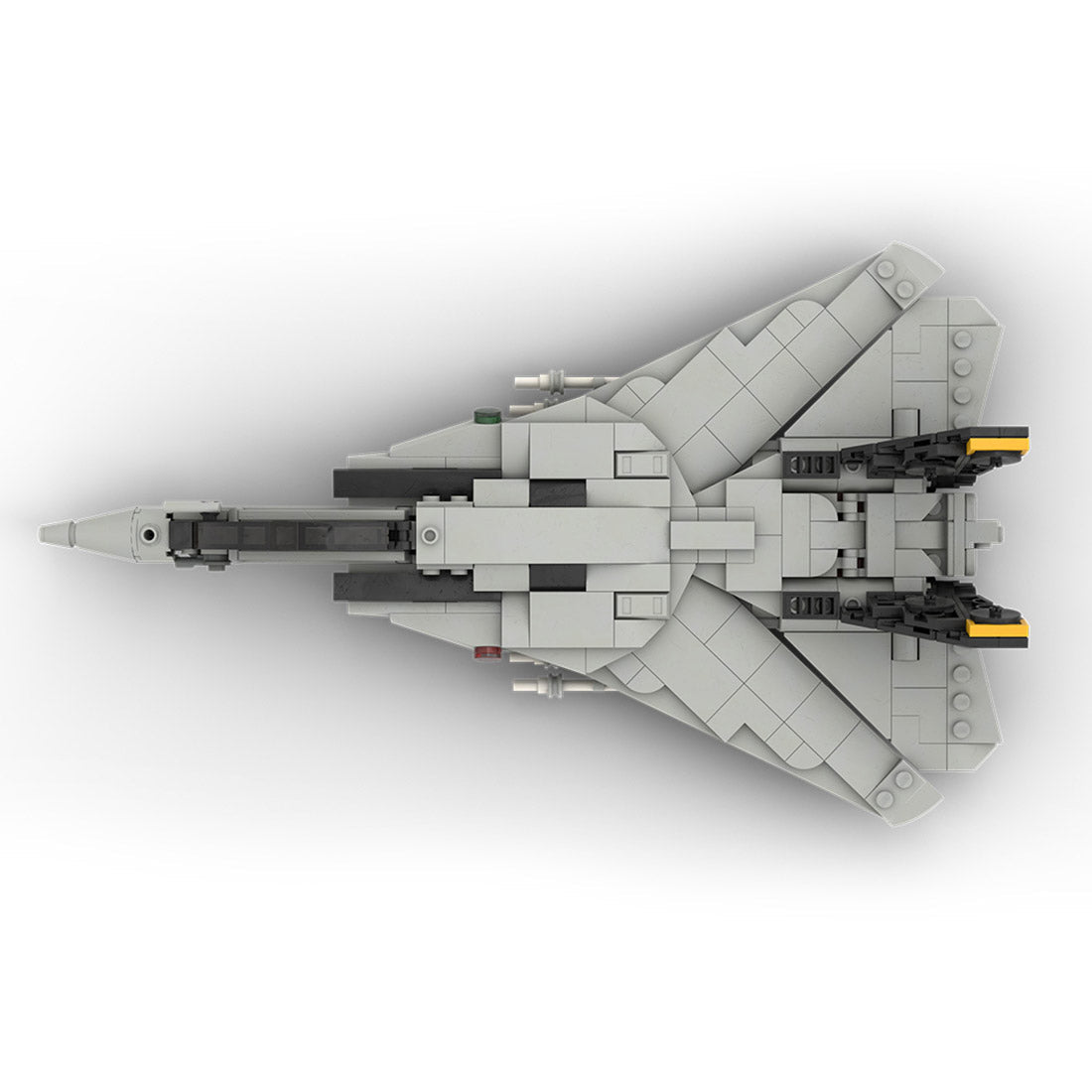 MOC - 148537 Grumman F - 14 TOMCAT - 1:70 Scale Klemmbausteine - LesDiy - Klemmbausteine