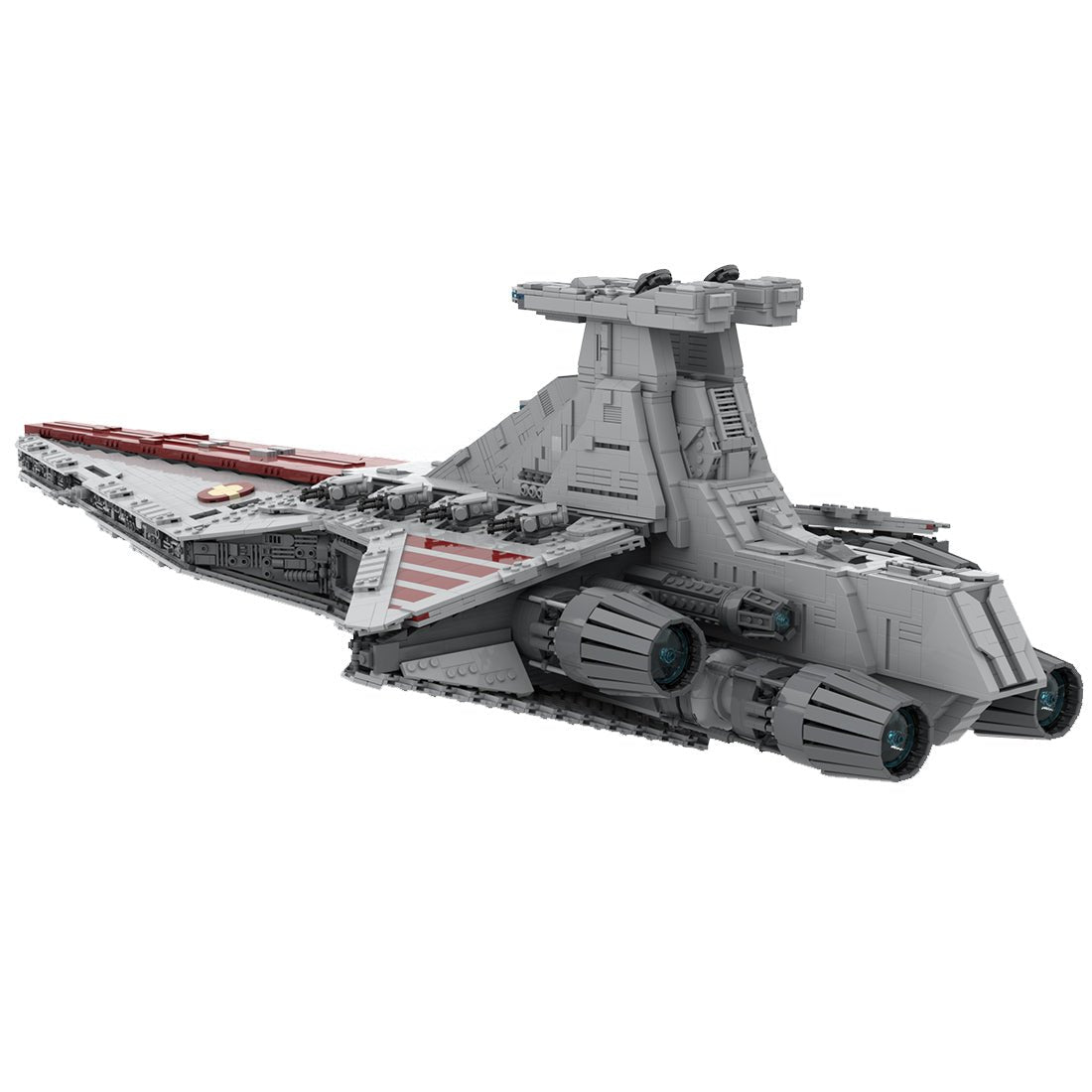 MOC-149454 Venator-Class Star klemmbaustine-LesDiy-Klemmbausteine
