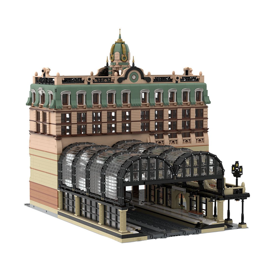 MOC - 150846 Studgate Terminus Klemmbausteine - LesDiy - Klemmbausteine