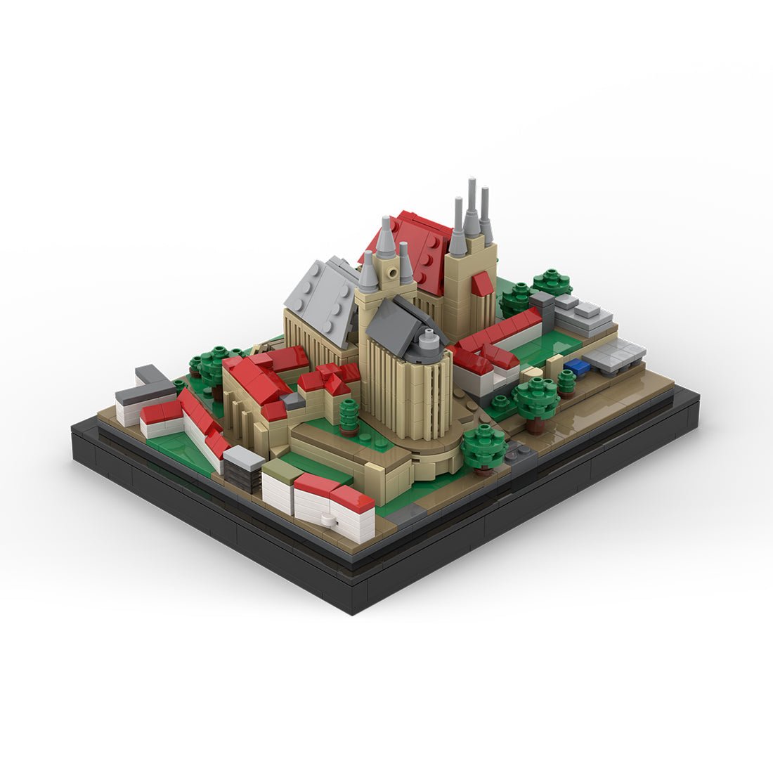 MOC - 153457 Erfurt Cathedral Klemmbausteine - LesDiy - Klemmbausteine