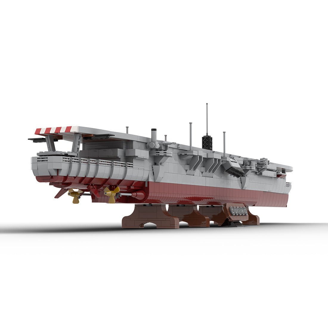 MOC - 15425 Japanese Zuiho Light Aircraft Carrier klemmbausteine - LesDiy - Klemmbausteine