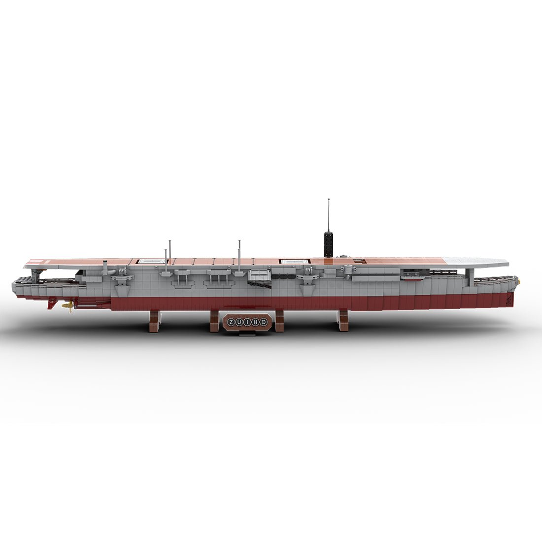 MOC - 15425 Japanese Zuiho Light Aircraft Carrier klemmbausteine - LesDiy - Klemmbausteine