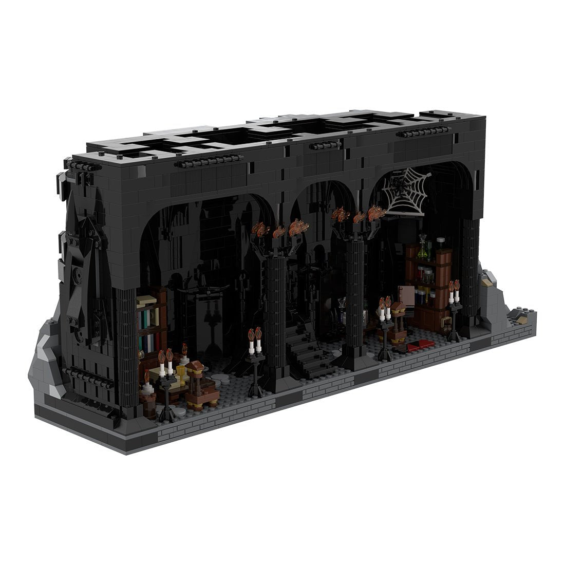 MOC - 155017 UCS Barad - Dur part 3/6 Klemmbausteine - LesDiy - Klemmbausteine