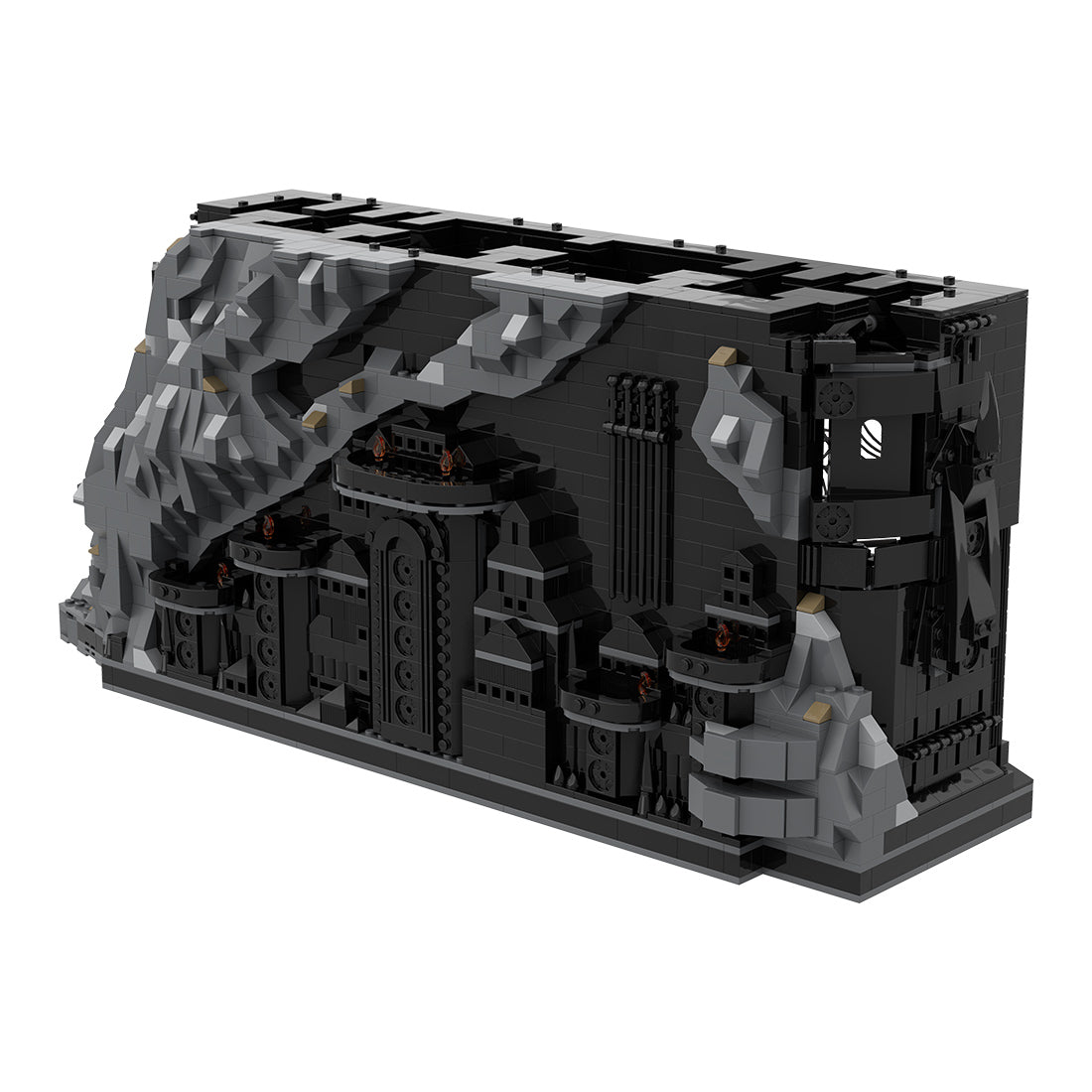 MOC - 155017 UCS Barad - Dur part 3/6 Klemmbausteine - LesDiy - Klemmbausteine