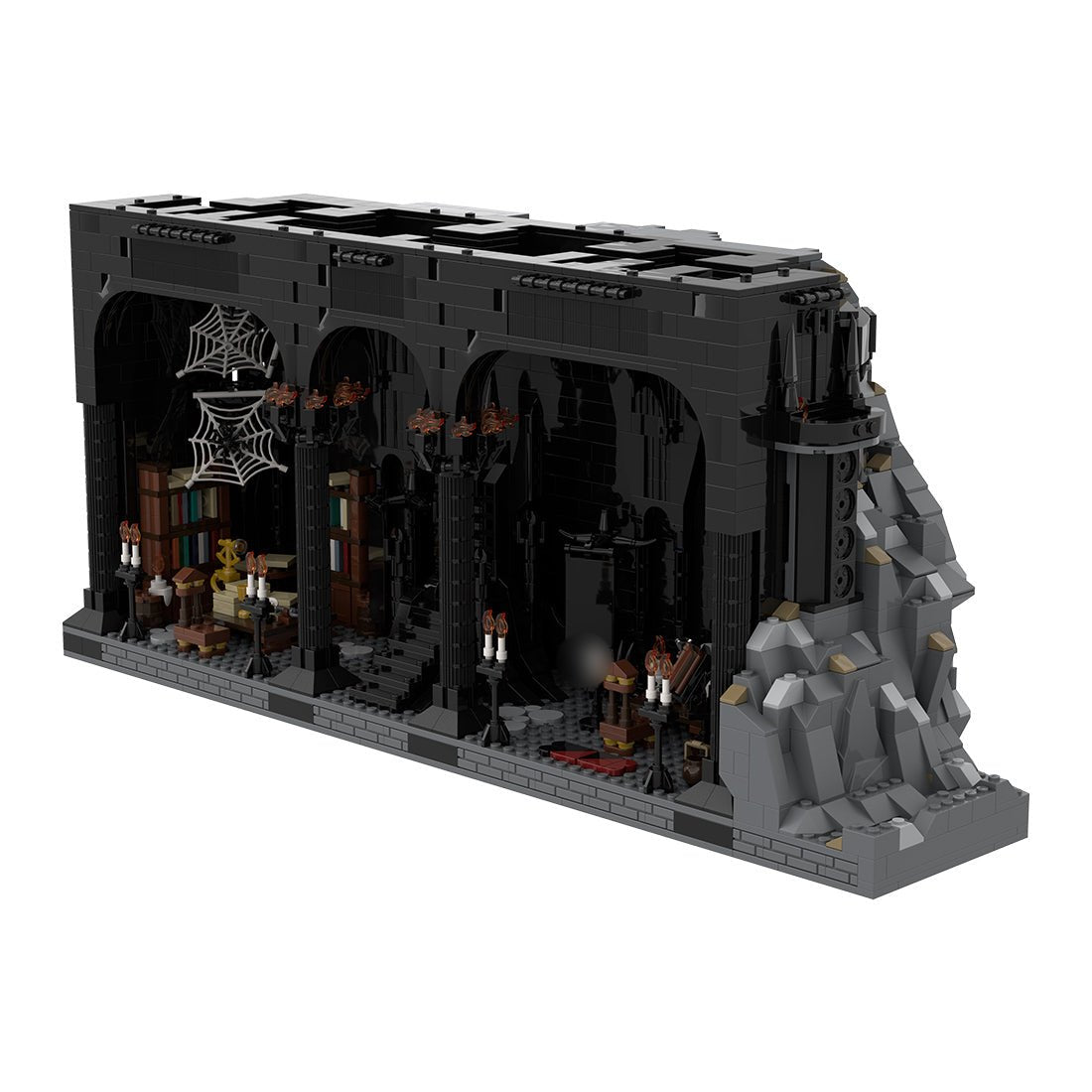 MOC - 155017 UCS Barad - Dur part 3/6 Klemmbausteine - LesDiy - Klemmbausteine