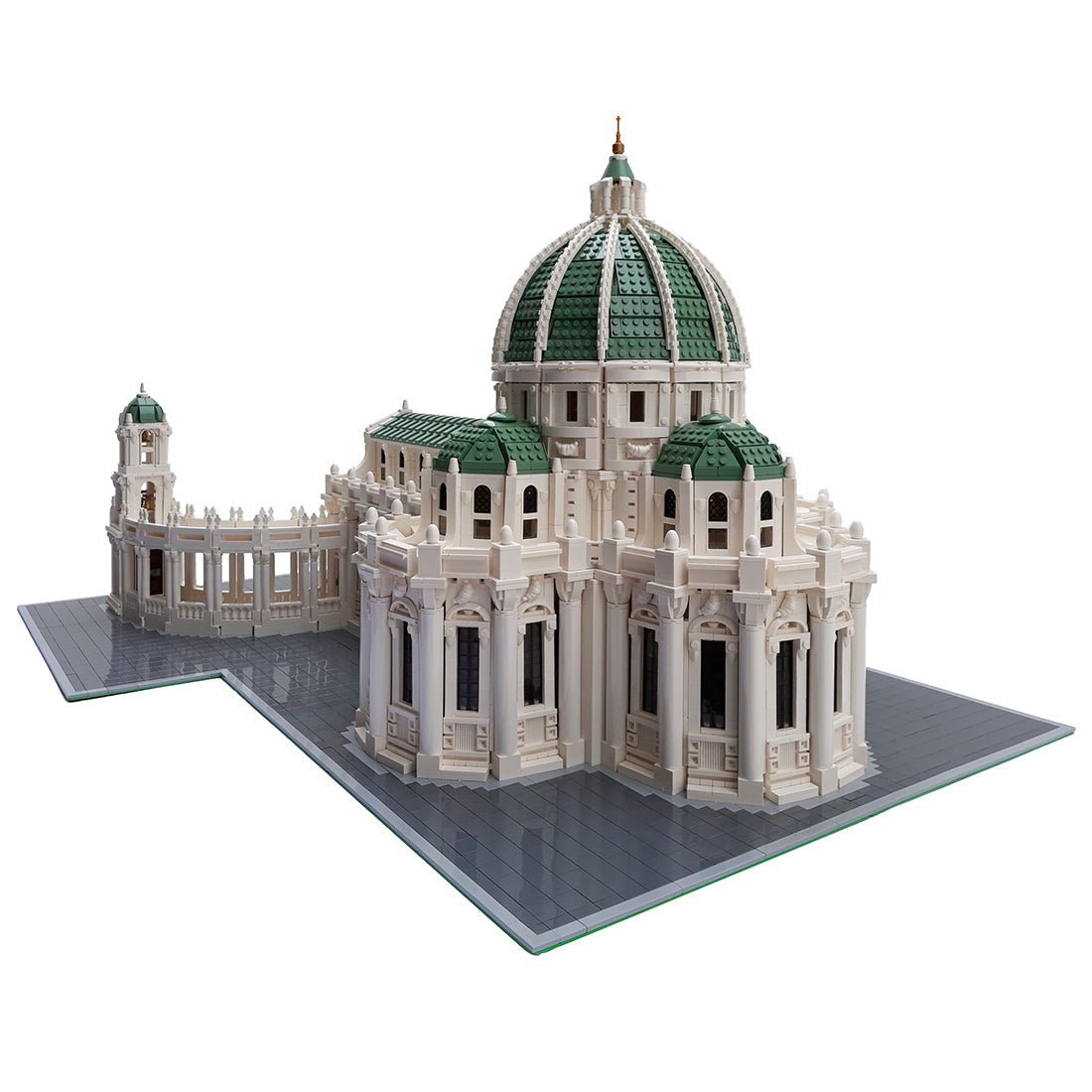 MOC - 15896 Baroque Cathedral Klemmbausteine - LesDiy - Klemmbausteine