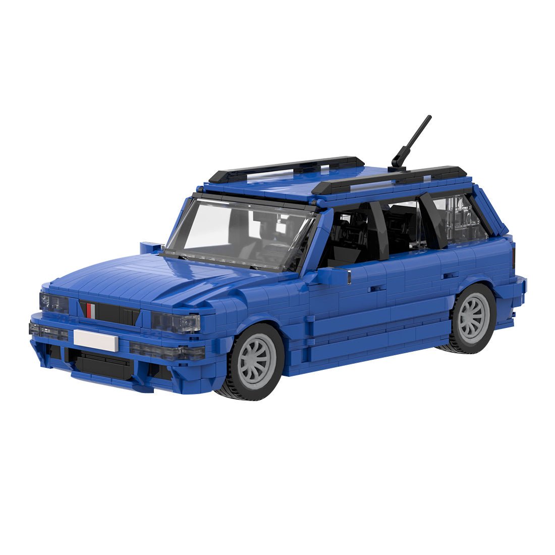 MOC-159092 Audi RS 2 Blue Klemmbausteine-LesDiy-Klemmbausteine