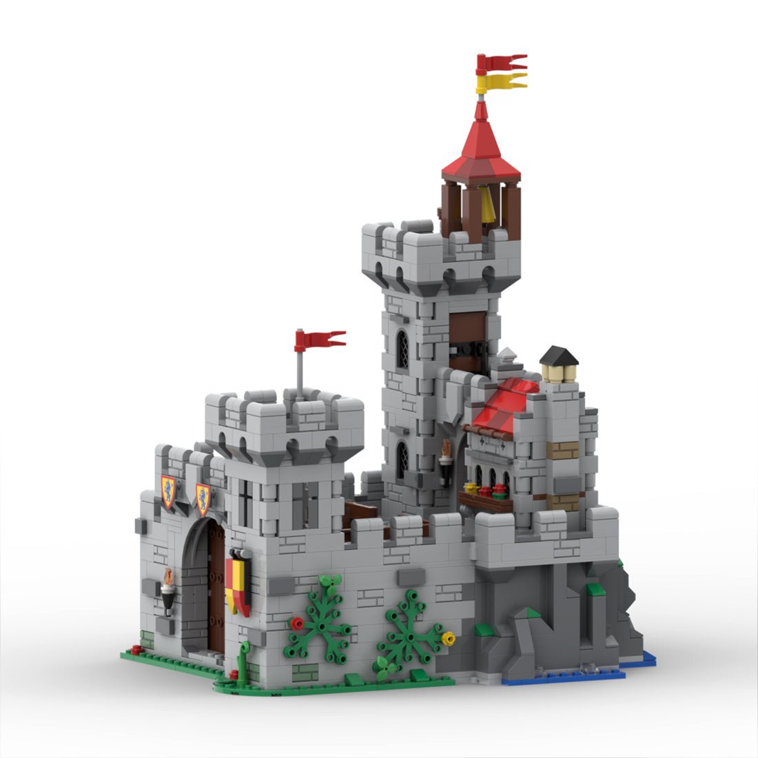 MOC - 159182 Lochside Castle Klemmbausteine - LesDiy - Klemmbausteine
