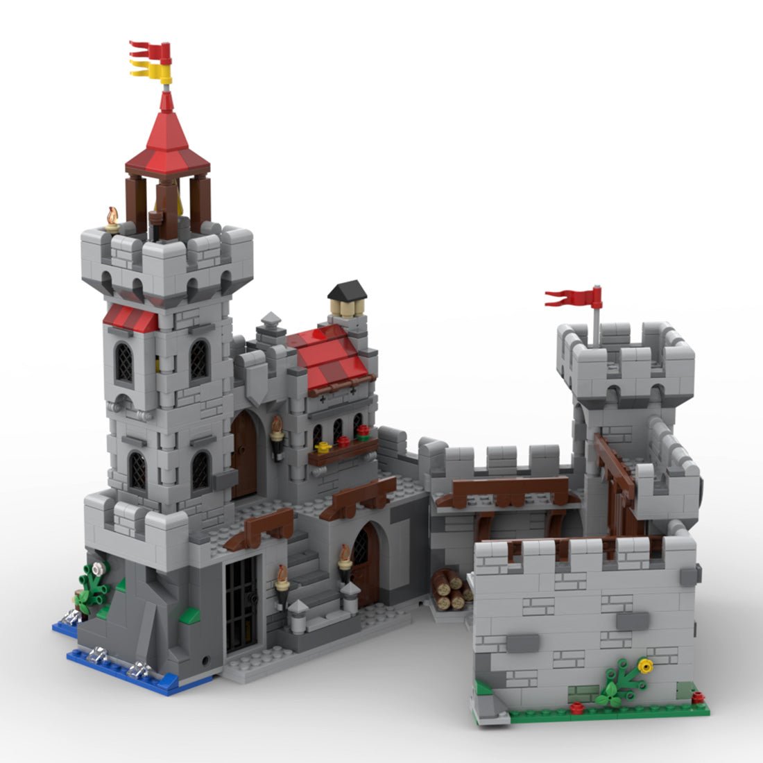 MOC - 159182 Lochside Castle Klemmbausteine - LesDiy - Klemmbausteine