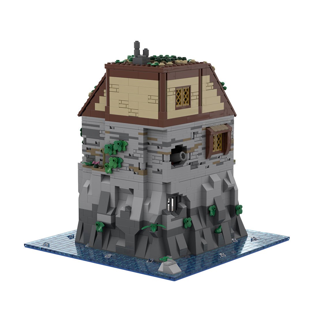 MOC - 159448 Pirate island Klemmbausteine - LesDiy - Klemmbausteine