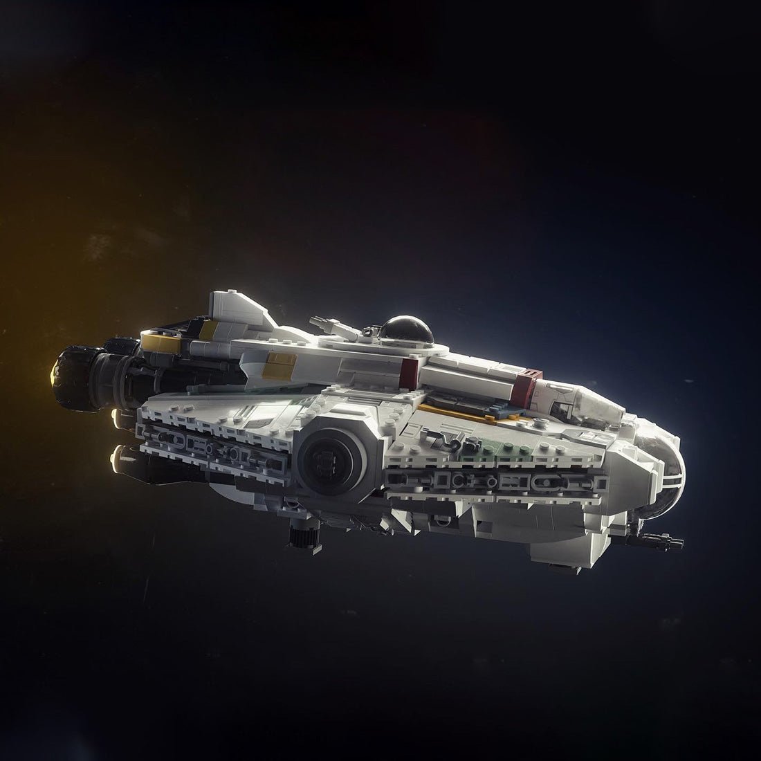 MOC - 159490 Sci - fi Ghost Spaceship Klemmbausteine - LesDiy - Klemmbausteine