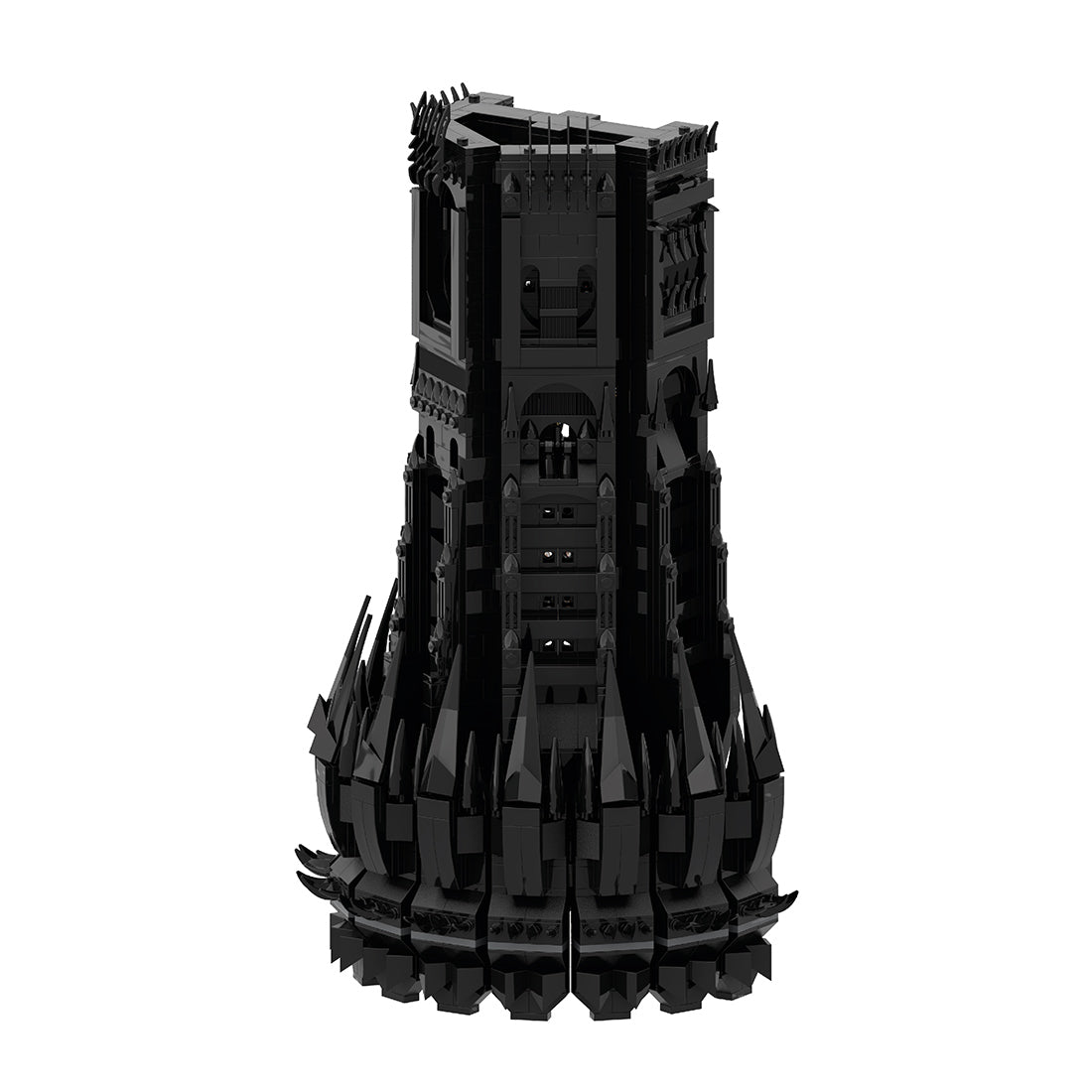 MOC - 160180 UCS Barad - Dur part 5/6 Klemmbausteine - LesDiy - Klemmbausteine